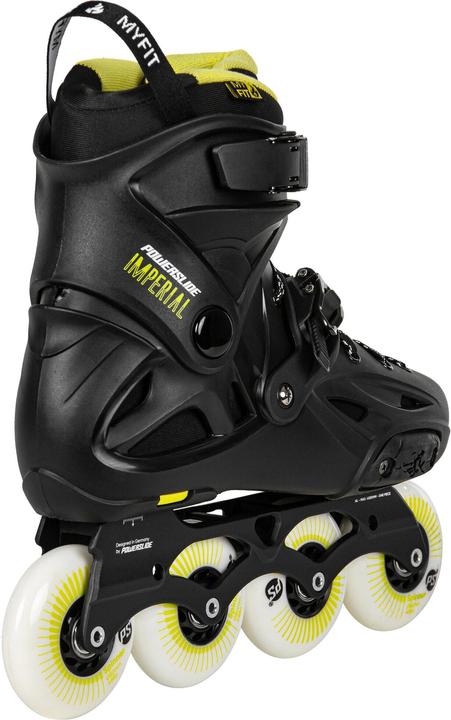 Actual product image Powerslide URBAN SKATES Imperial One Black Yellow 80 41-42 (41, 41 1/3, 41.5, 42)
