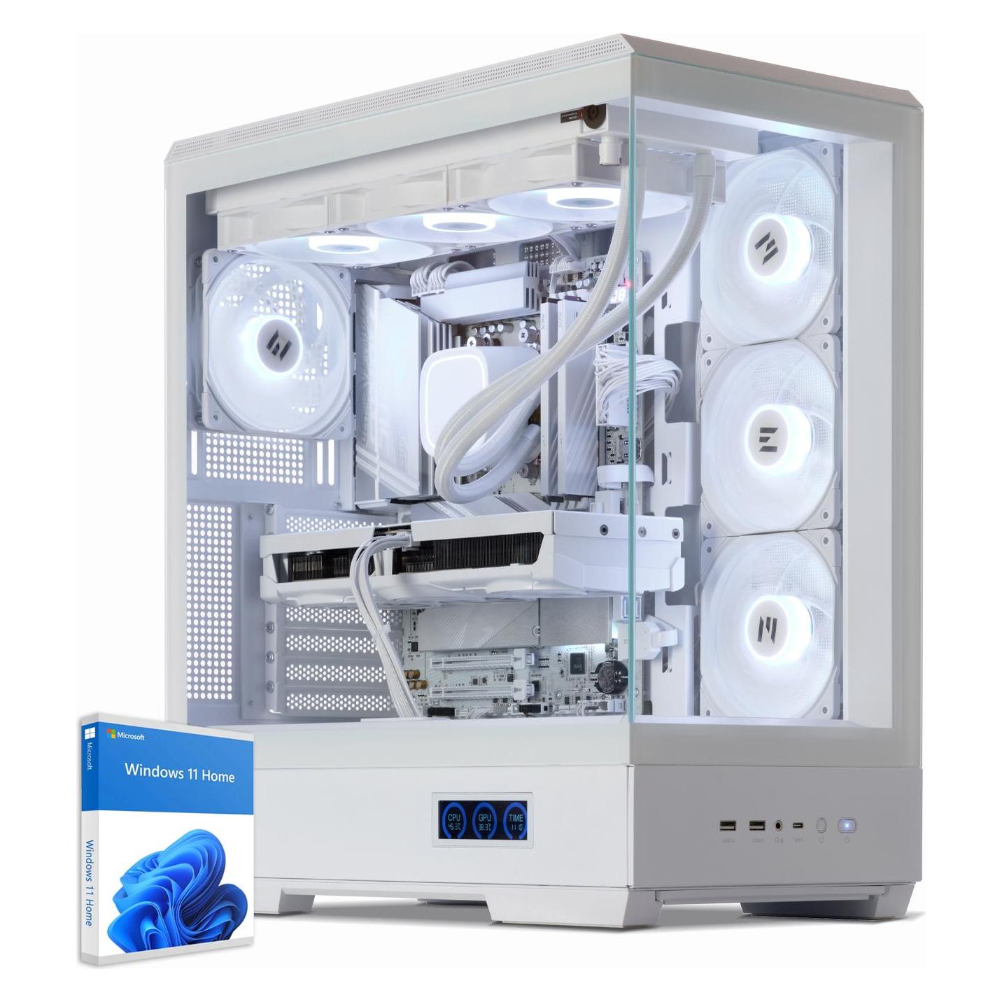 Sedatech Ultimate Gaming Pc - UCCW424I1I1HF (2000 Gb, 32 Gb, Amd Ryzen 7 9800X3D, GeForce Rtx 5080), Pc, Weiss
