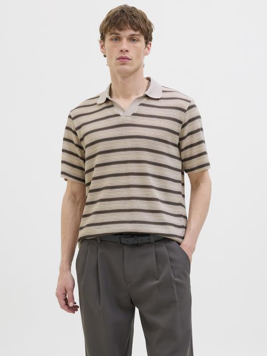 Image du produit Jack & Jones Gestreift Fly-Away Kragen Poloshirt Poloshirt (XXL)