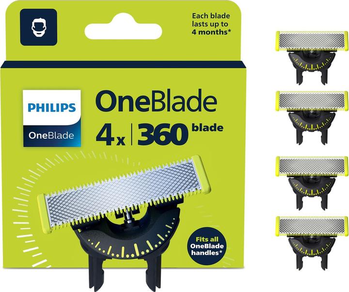 Image du produit Philips OneBlade Klinge 360 (4 x)