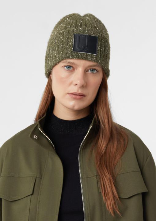 Immagine prodotto Comma Mütze Beanie mit Glitzergarn und Logo-Patch