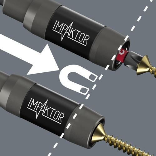 Produktbild Wera Bit-Check 30 Impaktor 1 (Kreuz Phillips PH, Kreuz Pozidriv PZ)