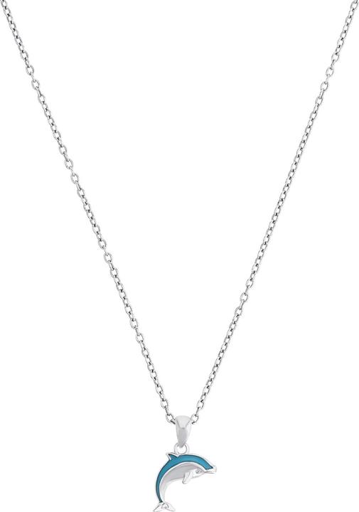 Produktbild Prinzessin Lillifee Halsschmuck für Mädchen, 925 Sterling Silber, Zirkonia synth. | Delphin (Silber 925)