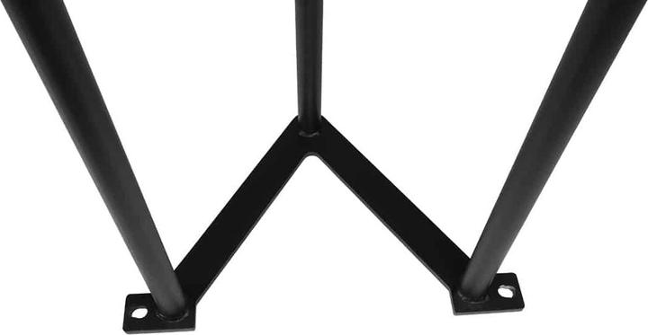Actual product image Gladiatorfit Triple steel pull-up bar for rig and rack