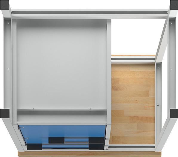 Actual product image eurokraft pro Workbench (100 cm, 70 cm)