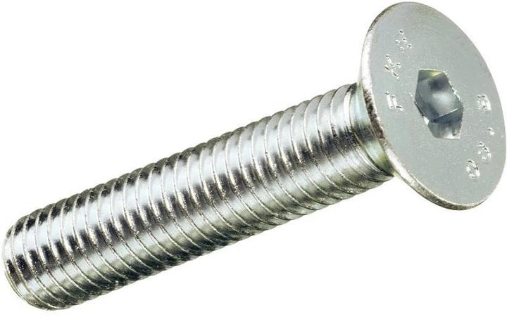 Produktbild FTM Metrische Schrauben Senkkopf 8 x 30 mm Stahl, 6 Stück (6 Schrauben pro Stück)