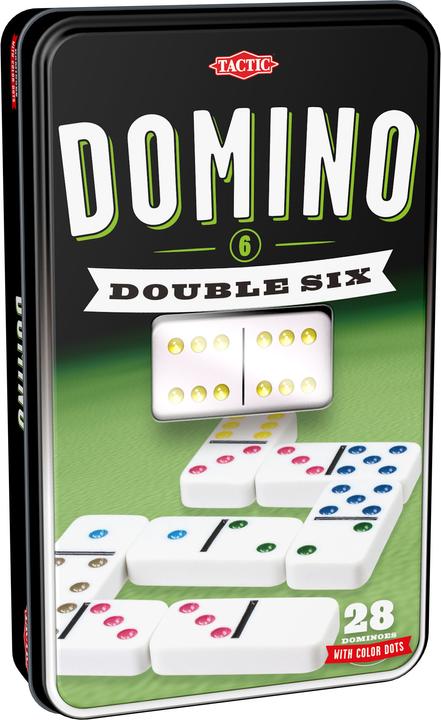 Produktbild Tactic Domino Doppel 6 (2 - 4 Spieler)