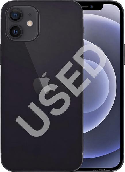 Produktbild Trant.ch iPhone 12 (128 GB, Black, 6.10", 12 Mpx, SIM + eSIM, B / Sehr gut)