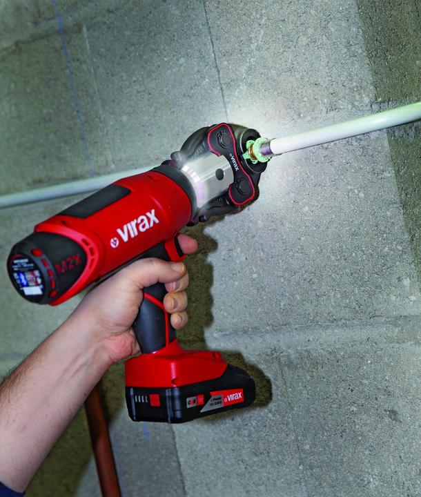 Produktbild Virax Akku-Pressmaschine VIPER M2X 18V / 2,0 Ah CAS-Akku