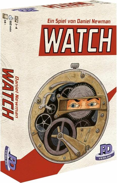 Actual product image PDVD1022 - Watch, board game, for 1-4 players, from 14 years (DE edition) (German, English)