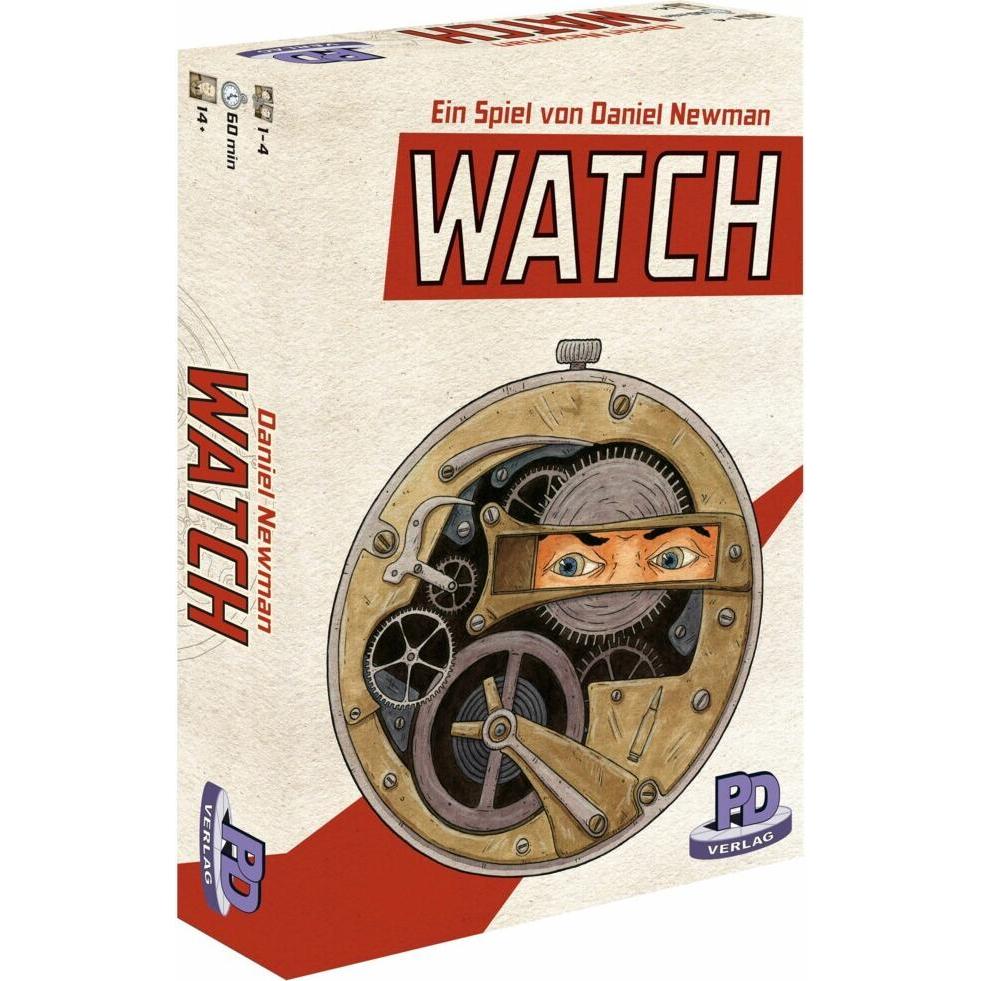 PD PDVD1022 - Watch, Brettspiel, für 1-4 Spielr, ab 14 Jahren (DE-Ausgabe) (Deutsch, Englisch)
