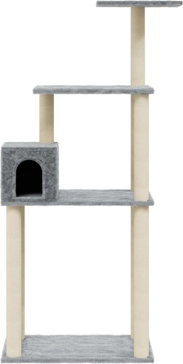Actual product image vidaXL Katzenbaum (147 cm, Light grey)