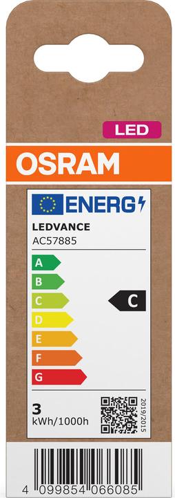 Immagine prodotto Osram 4099854066085 LED EEK C (A - G) E14 a forma di candela 2,9 W = 40 W Bianco caldo (Ø x (E14, 2.90 W, 470 lm, 1 x, C)