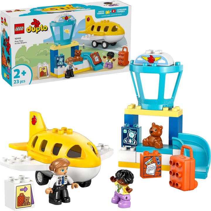 Image du produit LEGO Erster Besuch im Flughafen (10443)