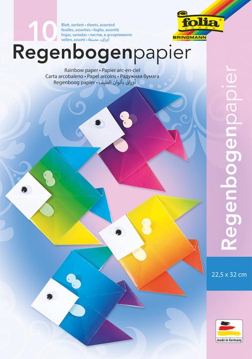 Produktbild Folia Regenbogenpapiere (110 g/m², 1 x)