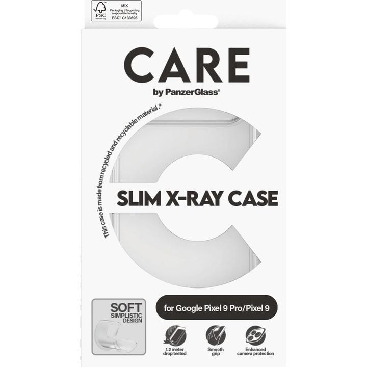 Image du produit PanzerGlass CARE by Etui Fashionable Transparent X-Ray Soft Basic Google Pixel 9/ 9 Pro (1 pièce(s), Google Pixel 9, Google Pixel 9 Pro)