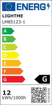 Energie-Label LightMe LED E27 Reflektor 12 W = 90 W (E27, 875 lm, 1x)