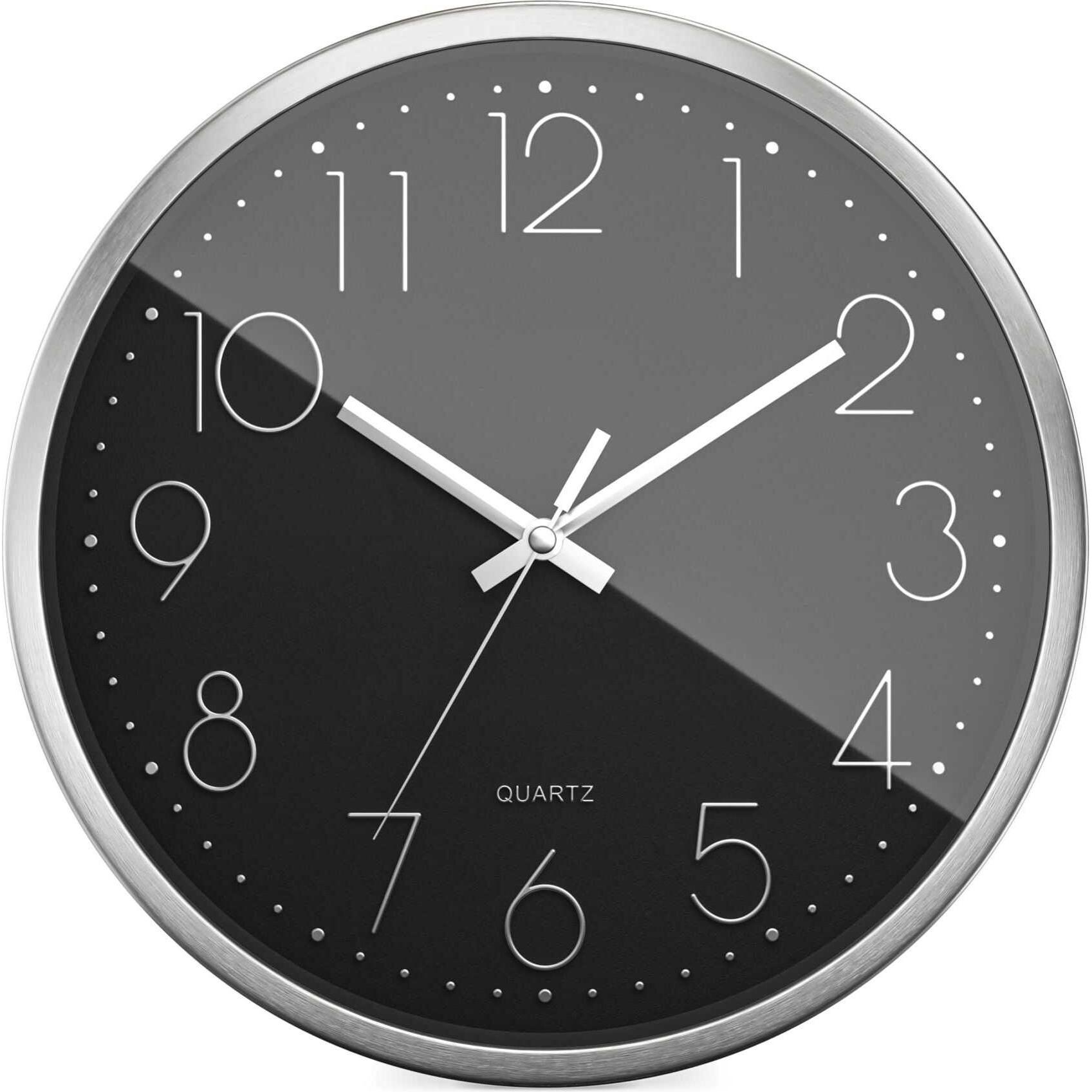 Mebus, Wanduhr, 12910 Quarz-Wanduhr (37 cm)
