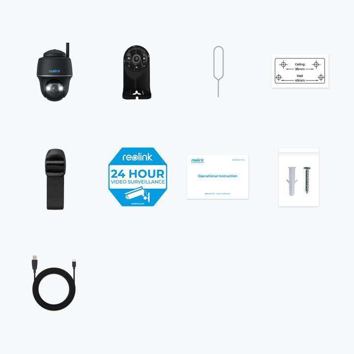 Actual product image Reolink Argus Series B430 Battery-WiFi