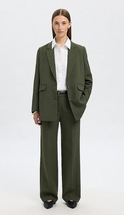 Produktbild Selected Slfrita Mw Wide Pant Mel Noos (32, 36)