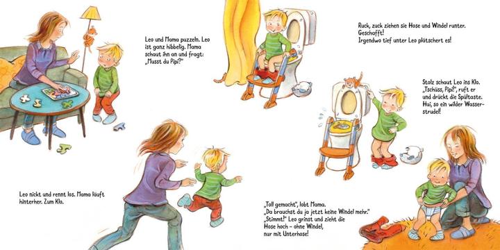 Actual product image Ich bin schon gross: Tschüss, Windel! Hallo, Klo! (German)