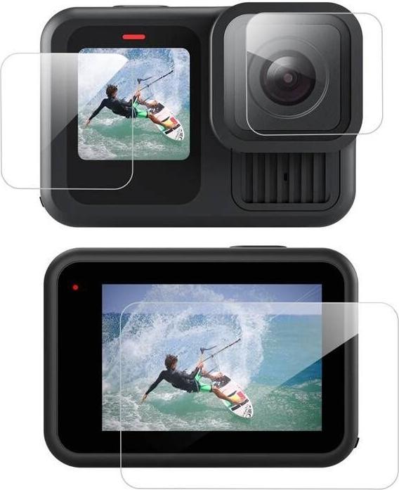 Actual product image Telesin screen protection film for GoPro Hero 13 (S6-FLM-08-TGP) (clear)