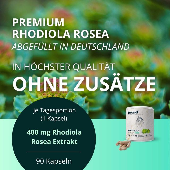 Actual product image Brandl Rhodiola Rosea Extrakt (1 Piece, Capsules, 45 g)
