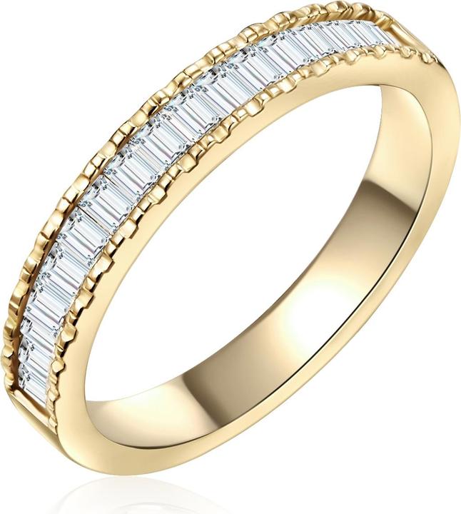 Image du produit Glanzstücke München Femme argent sterling zirconium or jaune - 26569 (50, Argent 925)