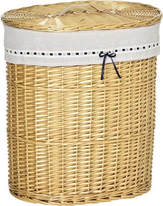 Immagine prodotto Homcom Cesto per il bucato con sacca per il bucato rimovibile (15 l)