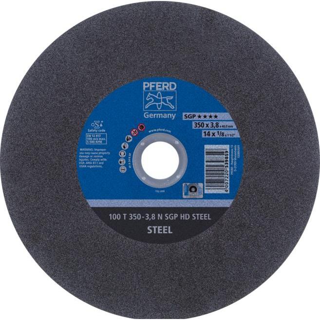 Pferd, Sägeblatt, Trennscheibe HEAVY DUTY 100 T 350-3,8 N SGP HD STEEL/40,0