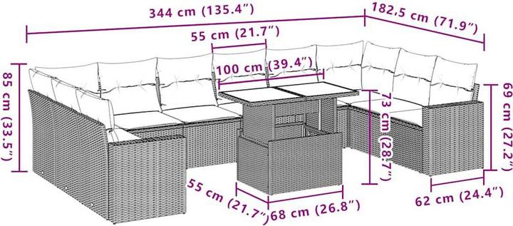 Produktbild vidaXL Celia