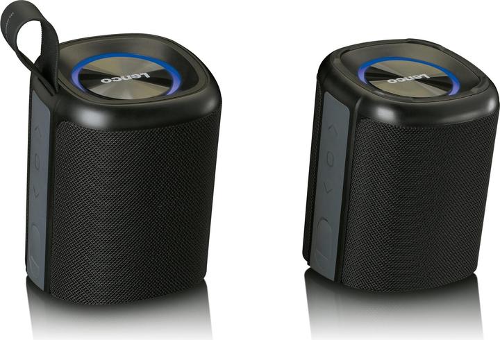 Produktbild Lenco BTP-400BK Bluetooth Lautsprecher (8 h, Batteriebetrieb)