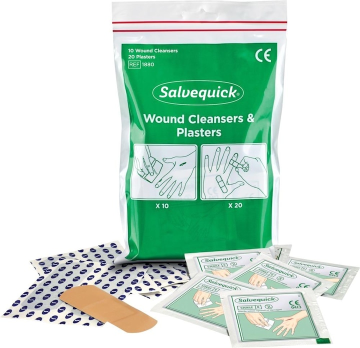 Actual product image Cederroth Wundreiniger und Pflaster 1880 (First Aid Kit)