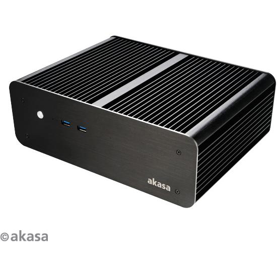 Akasa Euler MX Small Form Factor (SFF), PC Gehäuse, Schwarz