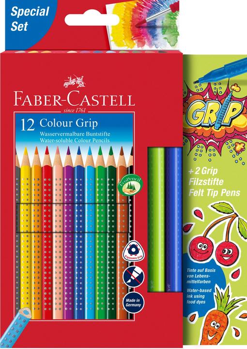 Immagine prodotto Faber-Castell colore della presa (Multicolore, 12 x)