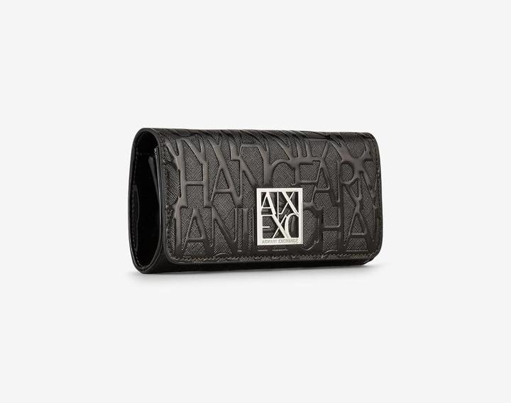 Actual product image Armani Exchange Embossed Logo Bi-Fold Wallet