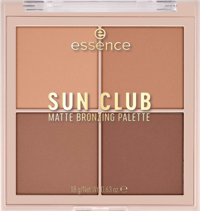 essence Bronzer Sun Club Matte Palette 10 Better than vacation tan (10 Better than vacation tan, Contour, 1 ml)