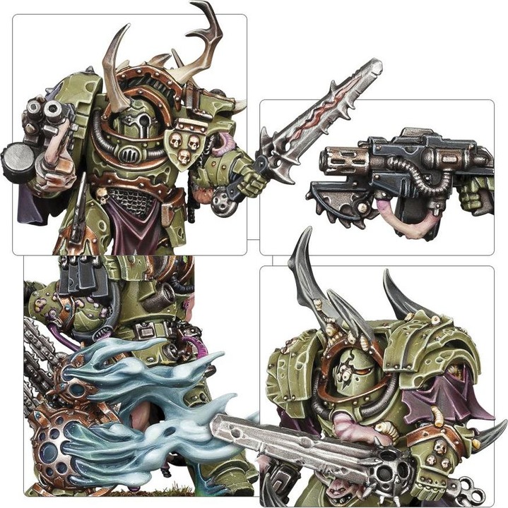 Produktbild Games Workshop Warhammer 40k - Death Guard Blightlord Terminators (Kunststoff)