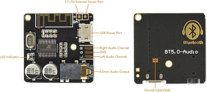 Produktbild DFRobot Bluetooth 5.0 Audio Empfänger