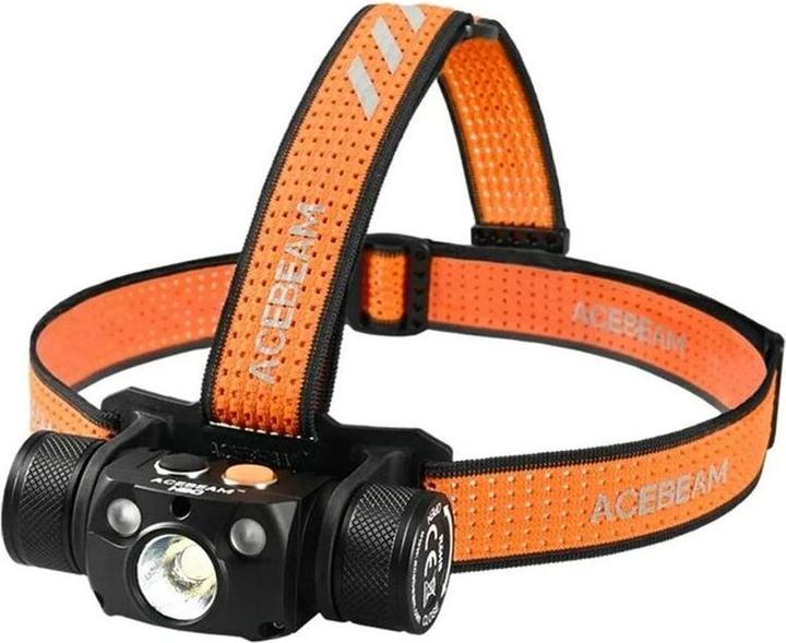 Actual product image AceBeam H30 Headlamp White+Red+UV (4000 lm)