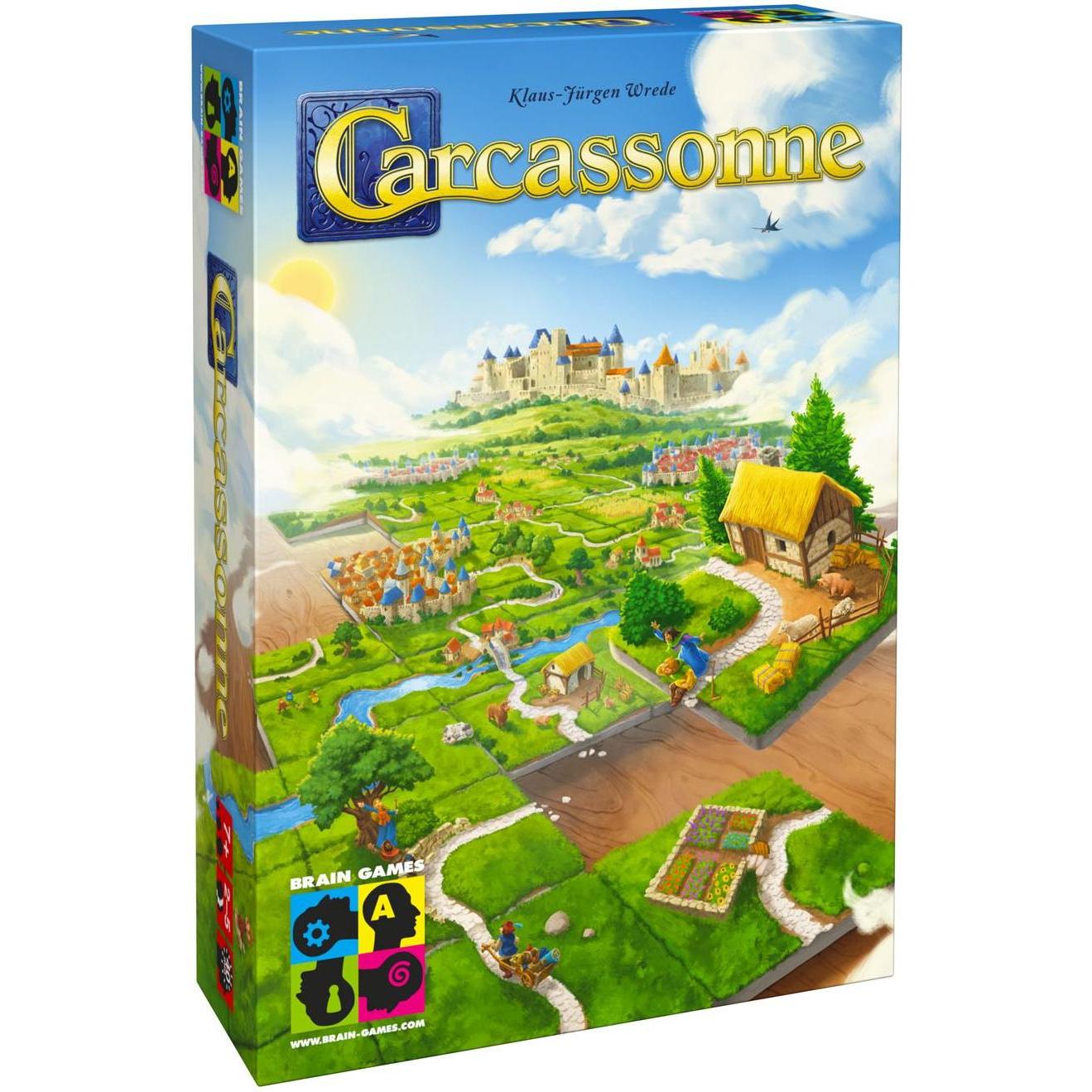 Brain Games žaidimas Carcassonne Baltic, BRG#CC/BRG#CCB (Lettisch, Estnisch, Litauisch, Russisch)