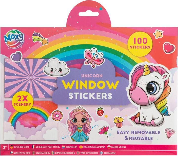 Produktbild Sombo Fenstersticker assortiert (100 Sticker)