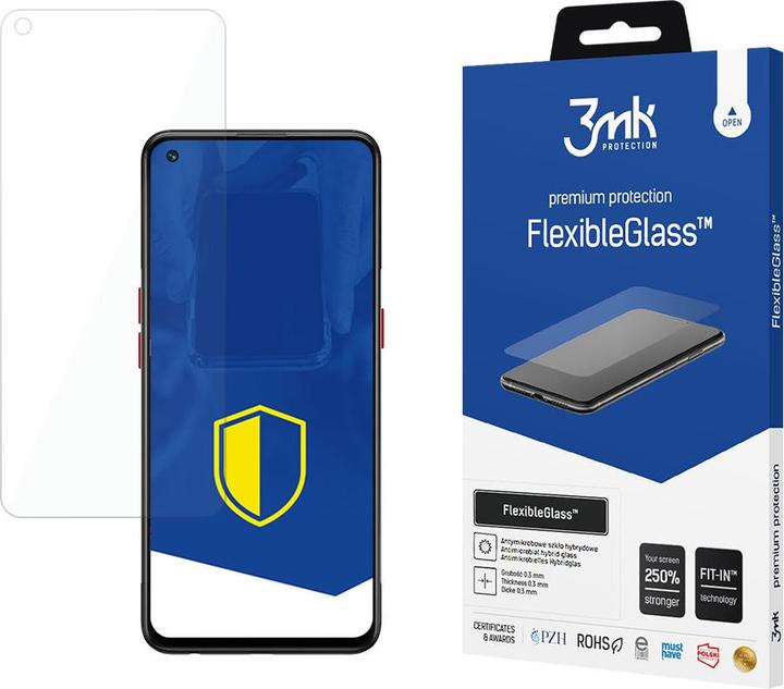 Actual product image 3MK Oppo Reno 5 Marvel Edition - FlexibleGlass™ (1 pcs., Oppo Reno 5G)