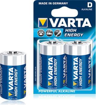 Produktbild Varta LONGLIFE Power (2 Stk., D, 16500 mAh)