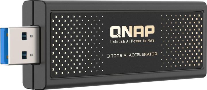 Actual product image QNAP Rockchip RK1808 Cortex-A35 1.6GHz 3 Tops NPU USB3.2 Gen1 AI accelerator