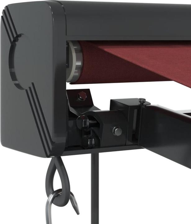 Immagine prodotto VidaXL Markise Gelenkarmmarkise Sonnenmarkise Automatisch Burgunderrot 350x250cm (3.50 m)