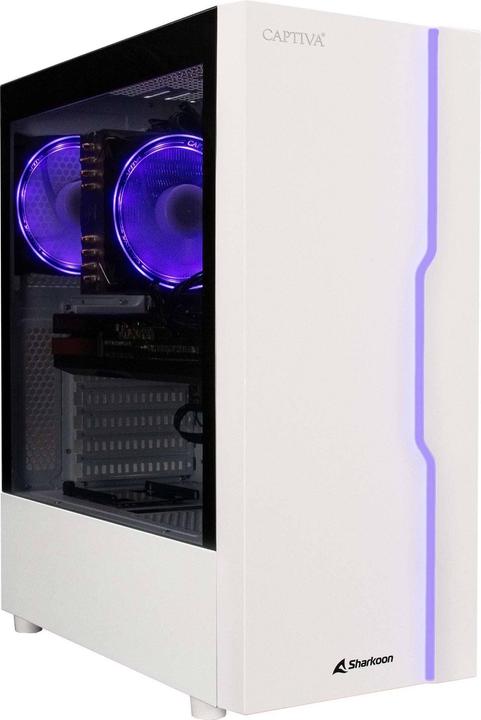 Actual product image Captiva Advanced Gaming R90-556 Ryzen 5 Radeon RX 7600 XT (AMD Ryzen 5 4500, 16 GB, 500 GB, Radeon RX 7600 XT Fighter)