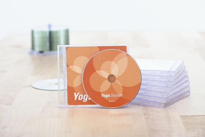 Actual product image HERMA CD labels A4