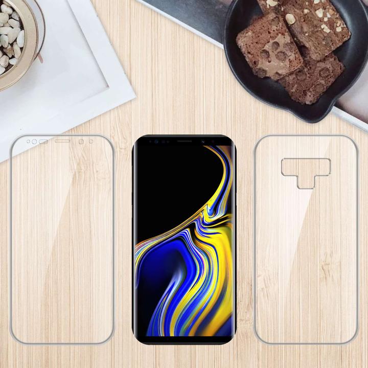 Actual product image Cadorabo Bumper Case for Samsung Galaxy NOTE 9 TPU 360 Grad Case for Samsung Galaxy NOTE 9 (Samsung Galaxy Note 9)