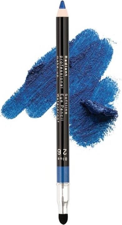 Produktbild Radiant Professional Softline Waterproof Eye Liner Pencil mit Smudging Tool Long Lasting Under Eyel (Blau)
